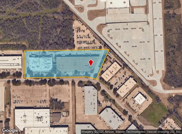 3015 Skyway Cir N, Irving, TX Parcel Map