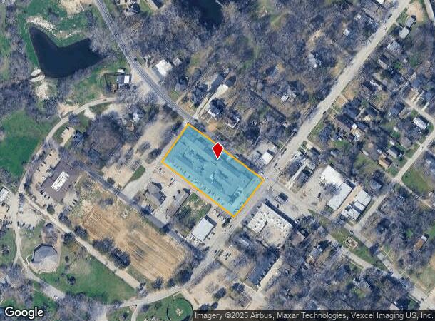  1413 W Main St, Waxahachie, TX Parcel Map