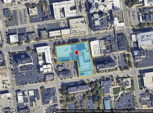  257 E Town St, Columbus, OH Parcel Map