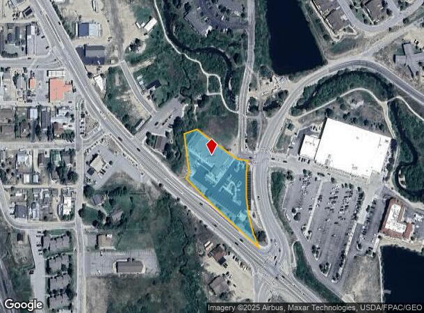  108 N Zerex St, Fraser, CO Parcel Map