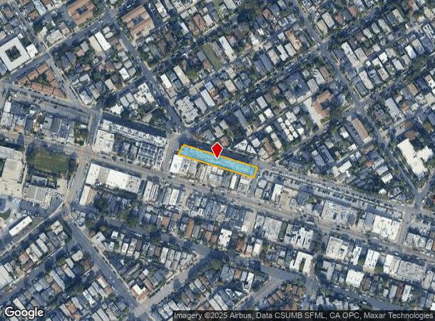  1200 Electric Ave, Venice, CA Parcel Map