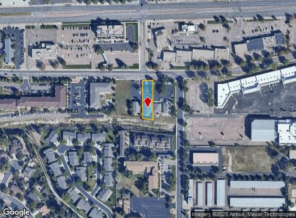 3525 American Dr, Colorado Springs, CO Parcel Map