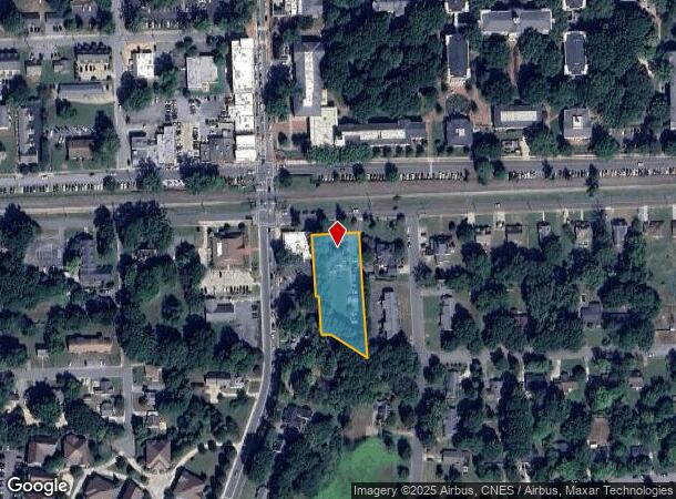 105 E Trollinger Ave, Elon, NC Parcel Map