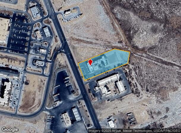 3002 S Cedar St, Pecos, TX Parcel Map