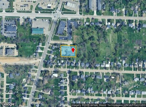  1435 31St St Ne, Cedar Rapids, IA Parcel Map