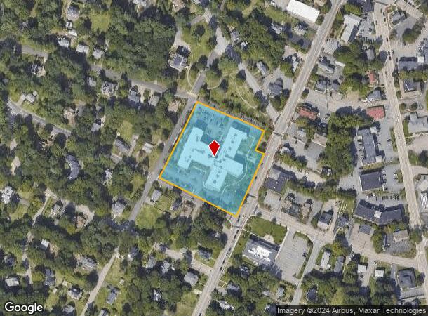  75 S Main St, Sharon, MA Parcel Map