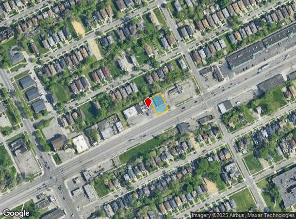  3246 W Davison, Detroit, MI Parcel Map