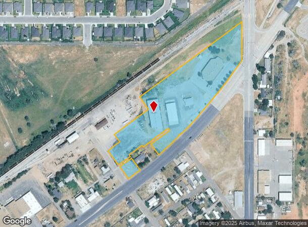 302 Main St, Wolfforth, TX Parcel Map