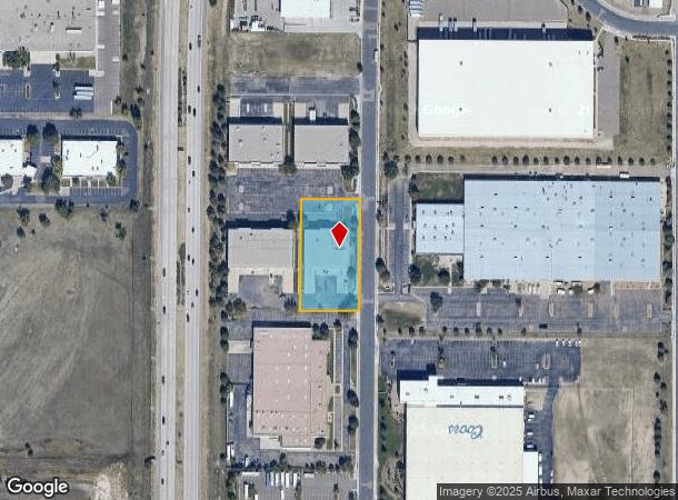 1370 N Newport Rd, Colorado Springs, CO Parcel Map