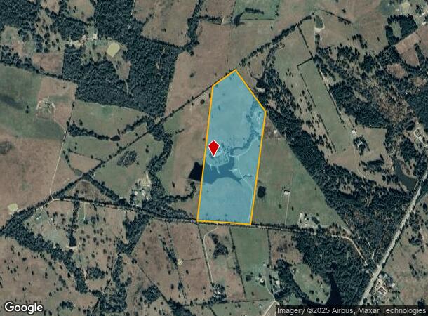  604 County Road 3200, Crockett, TX Parcel Map