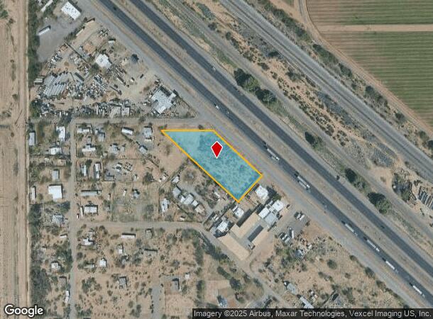 8840 W Campbell St, Rillito, AZ Parcel Map