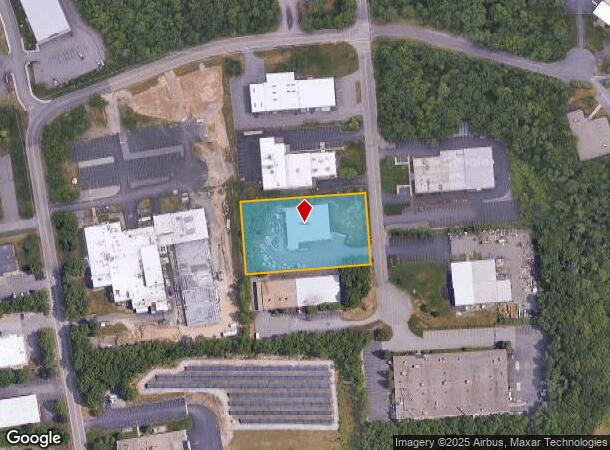 21 Larsen Way, Attleboro Falls, MA Parcel Map