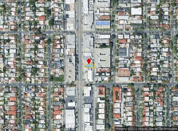  516 N La Brea Ave, Los Angeles, CA Parcel Map