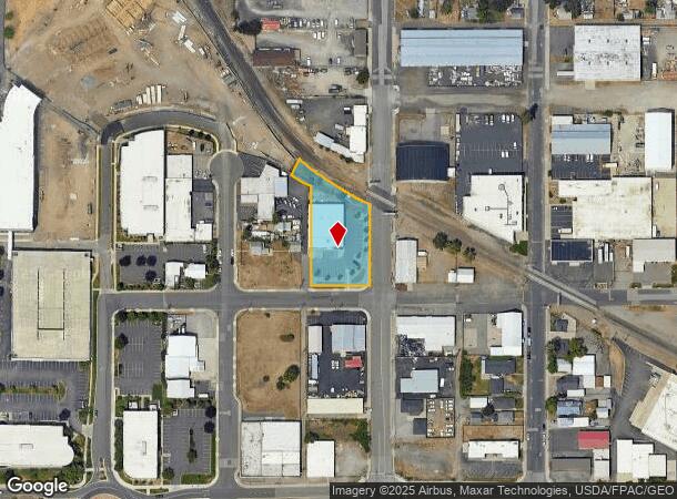  711 N Helena St, Spokane, WA Parcel Map