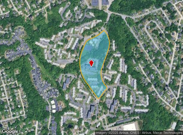  132 Country Club Blvd, Worcester, MA Parcel Map