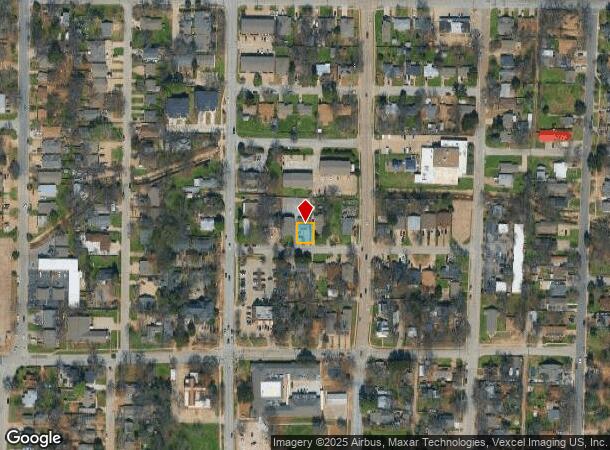  109 Maple St, Arlington, TX Parcel Map