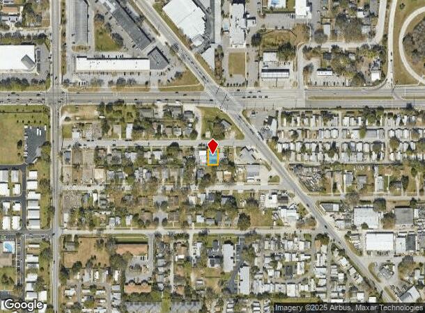 2550 53Rd Ave N, Saint Petersburg, FL Parcel Map