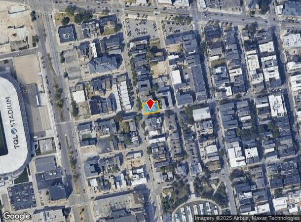  1500 Elm St, Cincinnati, OH Parcel Map