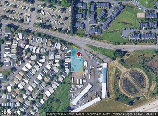  21404 Ne Sandy Blvd, Fairview, OR Parcel Map