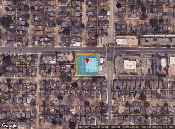  6060 E Mockingbird Ln, Dallas, TX Parcel Map