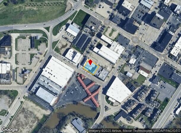  139 S Huron St, Toledo, OH Parcel Map