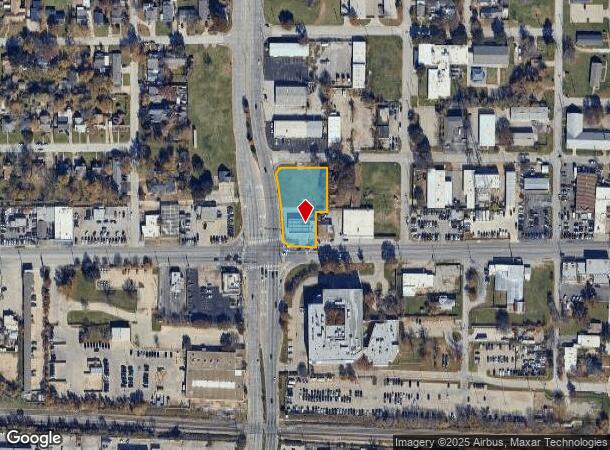  633 W Division St, Arlington, TX Parcel Map