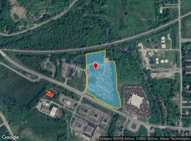 6520 State Route 96, Victor, NY Parcel Map