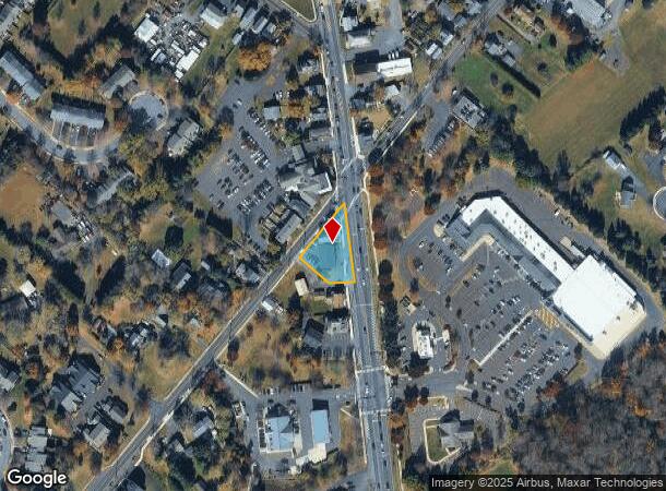 5890 Easton Rd, Pipersville, PA Parcel Map