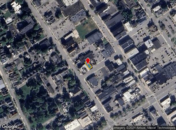  126 Park Ave, Herkimer, NY Parcel Map