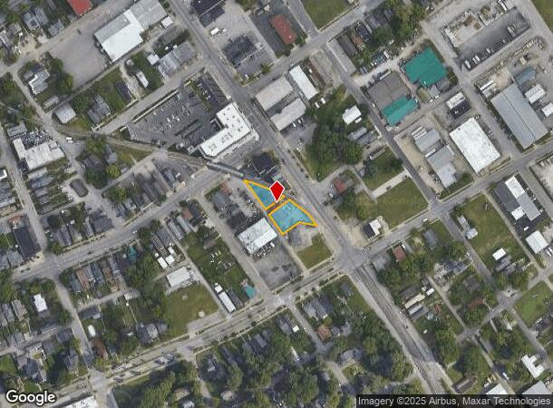  1632 E Market St, New Albany, IN Parcel Map