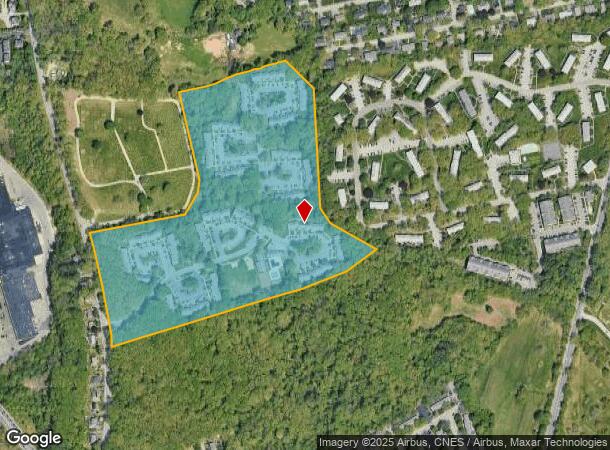 10 Woodridge Rd, North Andover, MA Parcel Map