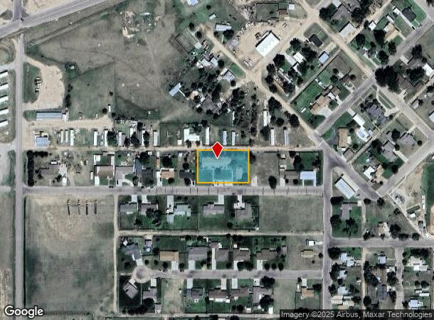  W Zuni Ave, Satanta, KS Parcel Map