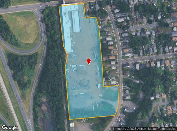 321 Ellis St, New Britain, CT Parcel Map