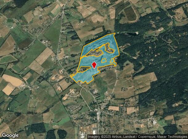1581 Turnberry Ln, Riner, VA Parcel Map