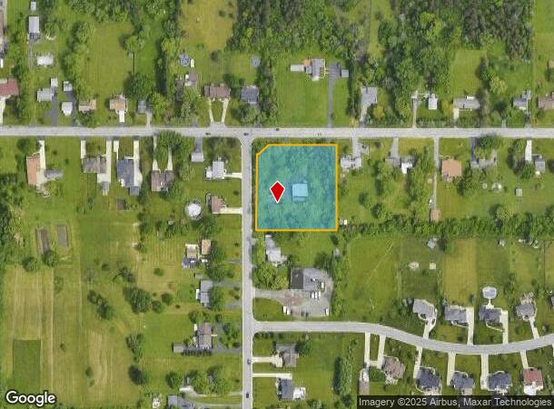 3021 Baker Rd, Orchard Park, NY Parcel Map