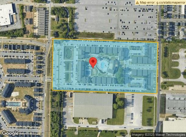  1855 W Arvada Loop, Fayetteville, AR Parcel Map