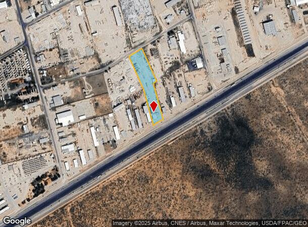  11116 W Interstate 20 E W, Midland, TX Parcel Map