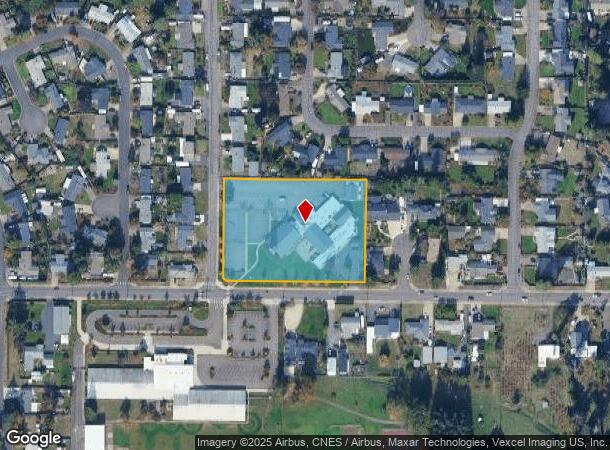  2425 Harvest Ln, Springfield, OR Parcel Map