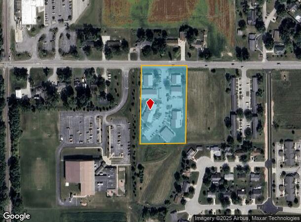 510 W Dustman Rd, Bluffton, IN Parcel Map