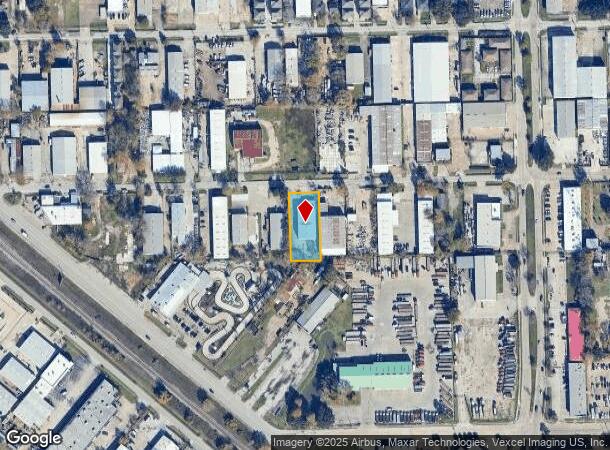  5831 Centralcrest St, Houston, TX Parcel Map