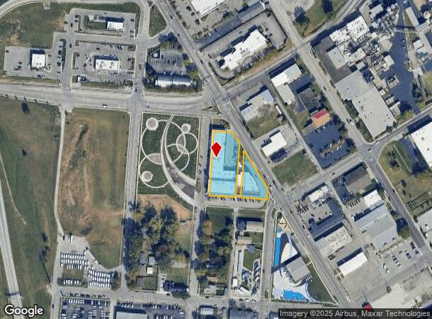  835 Spring St, Jeffersonville, IN Parcel Map