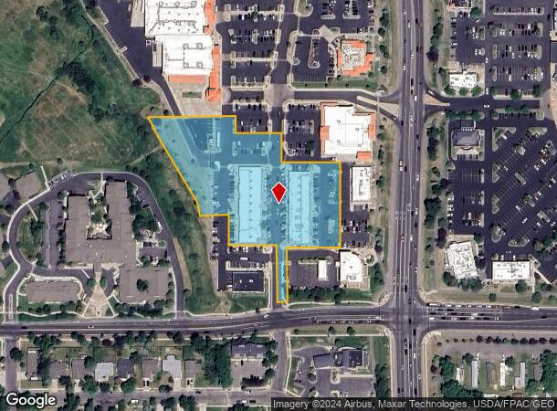  2047 Oak St, Bozeman, MT Parcel Map