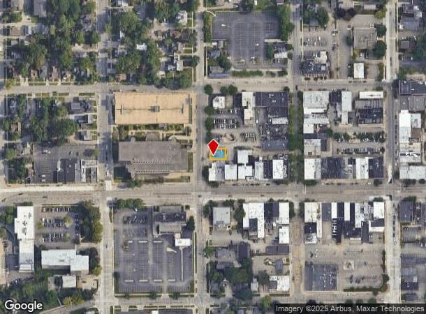  10 N Adams St, Ypsilanti, MI Parcel Map