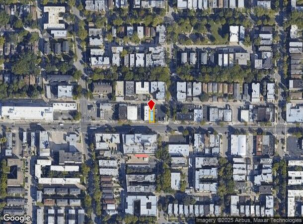  807 Howard St, Evanston, IL Parcel Map