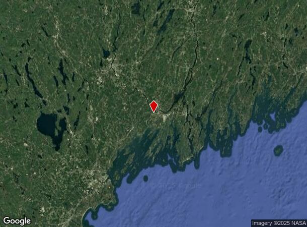 184 Pleasant St, Brunswick, ME Parcel Map