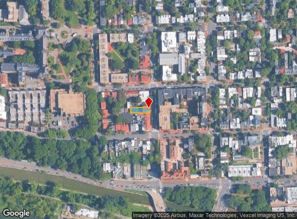1236 36Th St Nw, Washington, DC Parcel Map