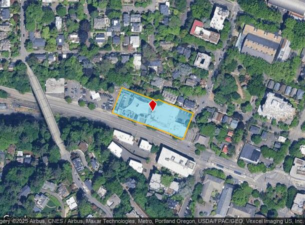  2001 Sw Jefferson St, Portland, OR Parcel Map