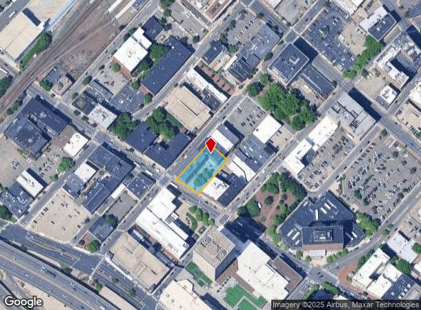  1623 Main St, Springfield, MA Parcel Map