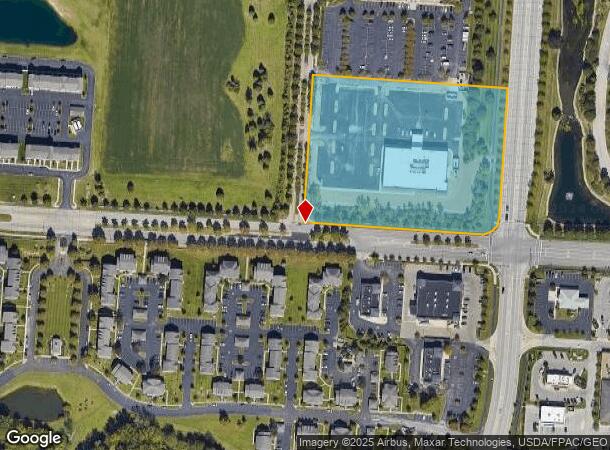  6455 W Campus Oval, New Albany, OH Parcel Map