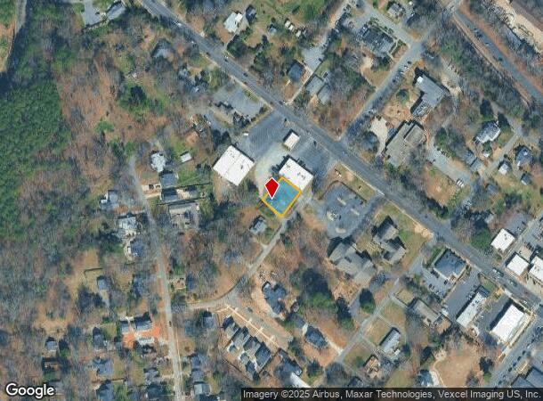  110 S Ames St, Matthews, NC Parcel Map